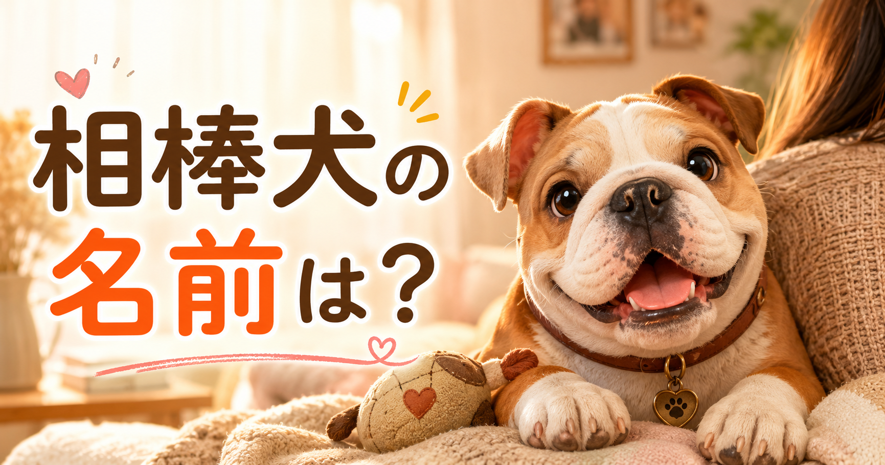 パンくんの相棒犬ジェームズについて紹介するアイキャッチ画像