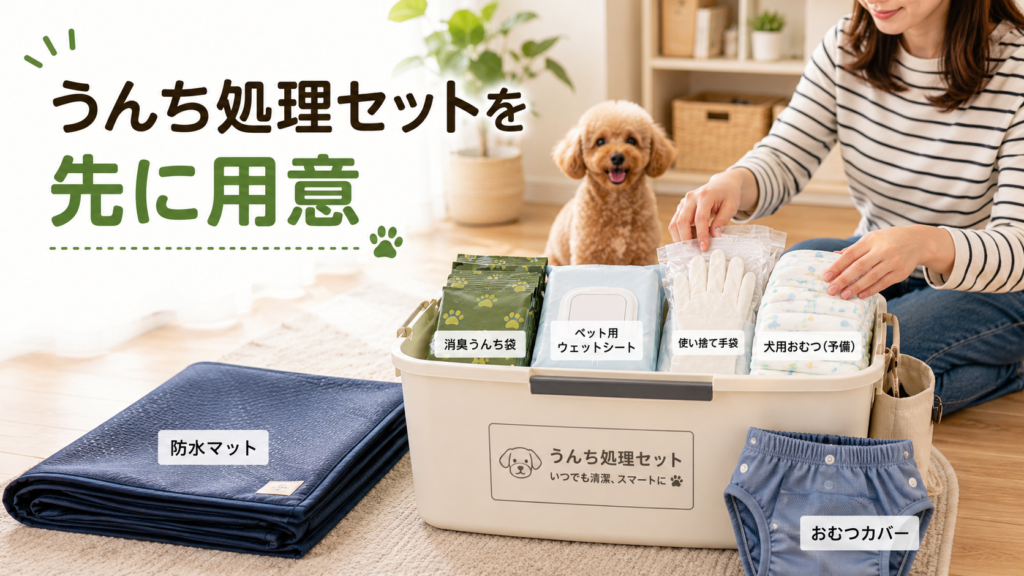 犬のうんち処理セット